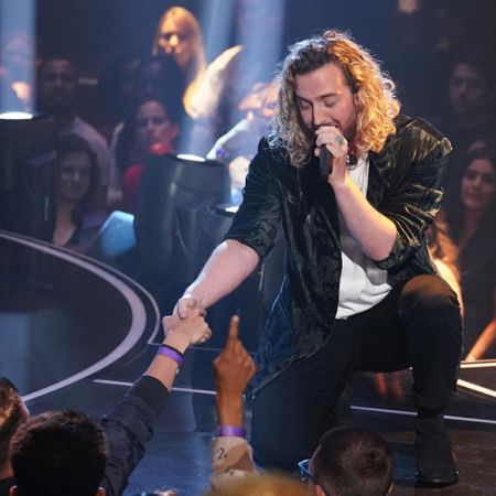 Noah celebrating with his fans